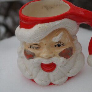 Vintage Santa Cup